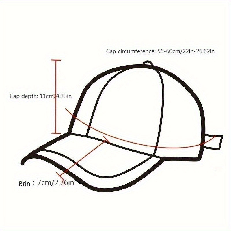 New Spring and Summer Versatile Fashion Textured Breathable Baseball Cap for Men and Women with Wide Brim to Display Small Face Duckbill Ha