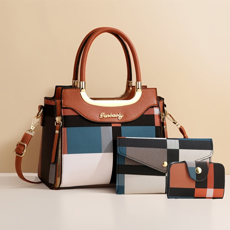 Bag Women'S Bag Popular New Versatile Multi-Piece Set Shoulder Crossbody Bag High-Quality Unique Design Handbag Thanksgiving Gift