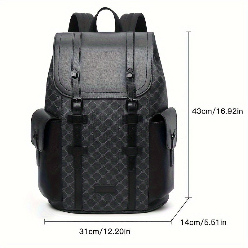 Men's Business Casual Student Outdoor Travel Street Computer Backpack Christmas Gift Father's Day Valentine's Day Holiday Present