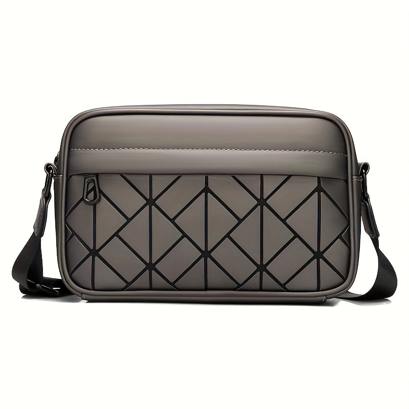 Men's Crossbody Bag with Adjustable Strap - Sleek Minimalist Purse, Spacious Interior for Everyday Commute, Formal & Casual Outings - Durable Crossbody Backpack for Men