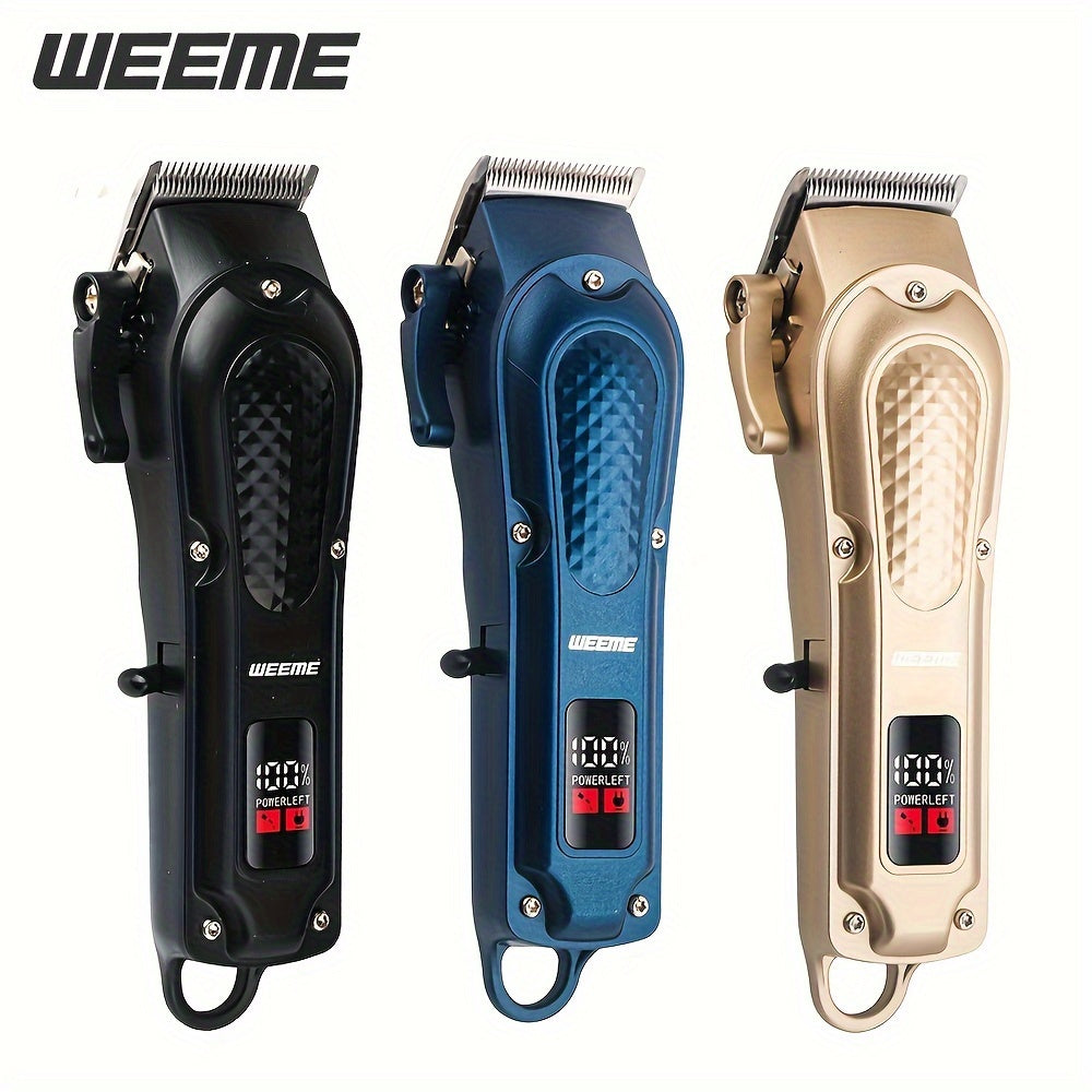 WEEME Men's Exclusive Electric Hair Clipper, Convenient for Car Travel and Carry, USB Fast Charging, Essential for Handsome Men, Holiday Gifts, Birthday Gifts, Give to Friends or Family Members, Easy Styling, Father's Day Gif