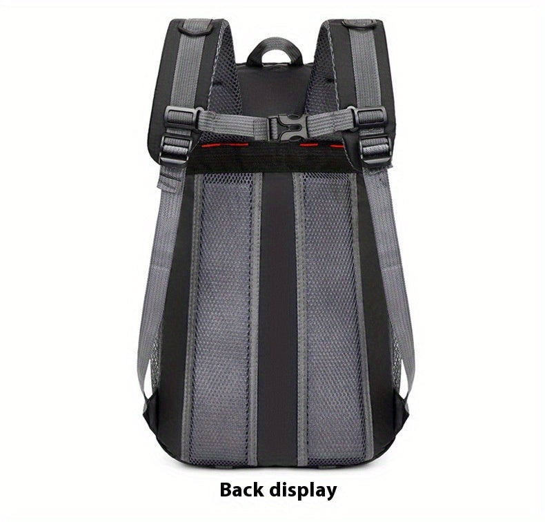 35L Large Capacity Hiking Backpack - Durable Polyester, Adjustable Shoulder Straps, Multiple Compartments for Camping, Travel & Outdoor Adventures - Ideal Gift for Hikers, Backpacking Gear