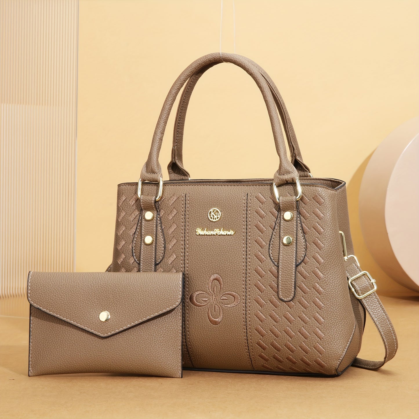 Bag Women'S Versatile High-end New Fashion Multi-piece Set Large Capacity Niche Versatile Women'S Shoulder Crossbody Handbag Large Bag Thanksgiving Gift