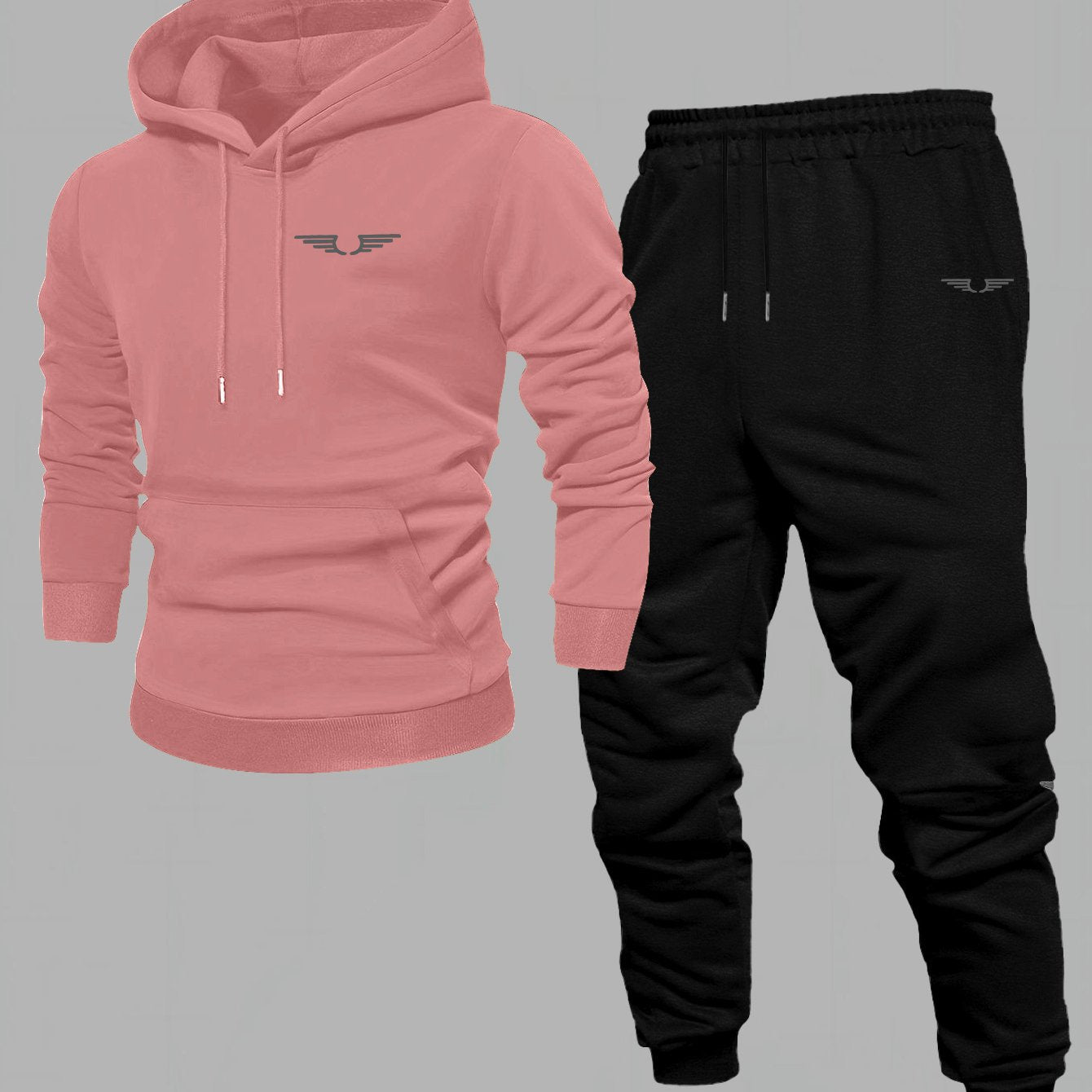 Men'S Casual Fleece-Lined Hoodie - "Sonic" Graphic Print, Loose Fit, Long Sleeve Pullover with Kangaroo Pocket, Black, Fall/Winter Streetwear, Casual Wear Hoodie|Graphic Print Hoodie|Fleece Lined Interior, Sweater Hoodie