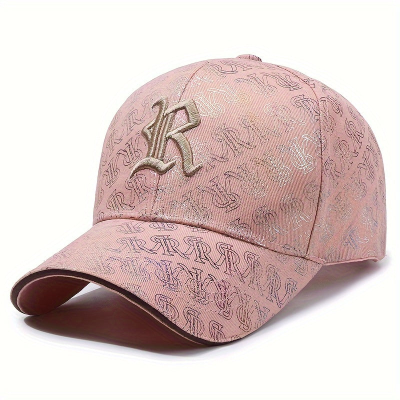 Men's Funky Embroidery Baseball Cap, Seasonable Casual Stylish High-End Baseball Cap With Adjustable Strap For Men And Women