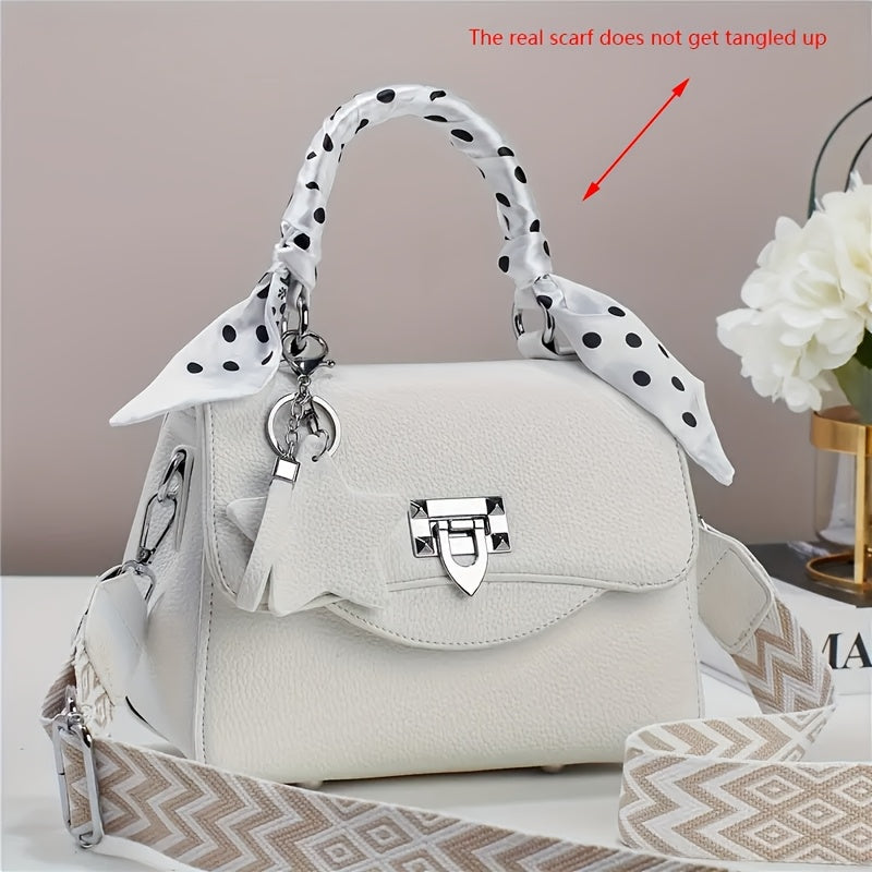 High-looking, light luxury, forest style 2024 new Dai Fei bag, hand-held, crossbody, single Handbag, versatile and fashionable small square bag