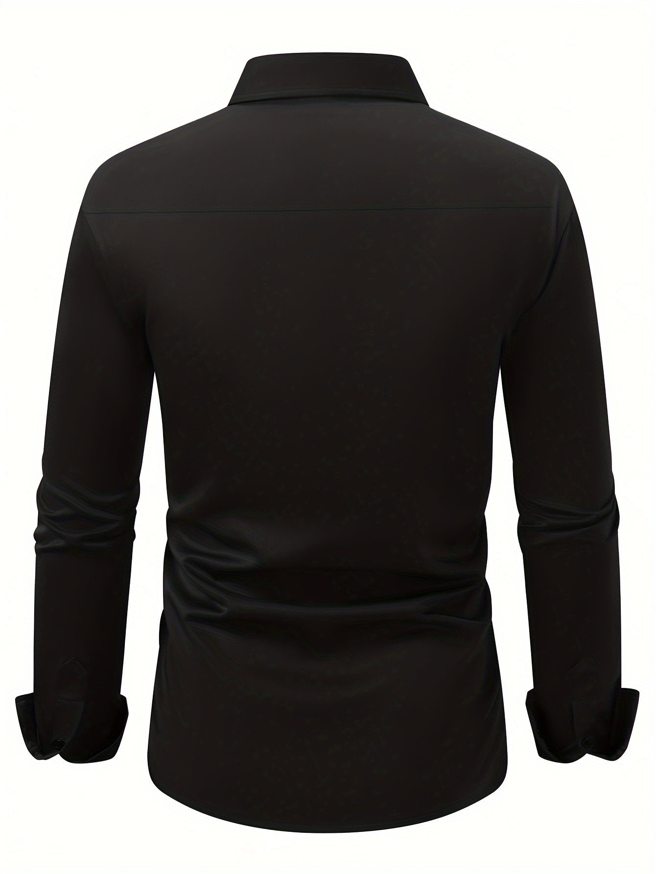 CS684166-Dress Shirt - Plain High-Quality Fabric, The Best Gift for Your Partner