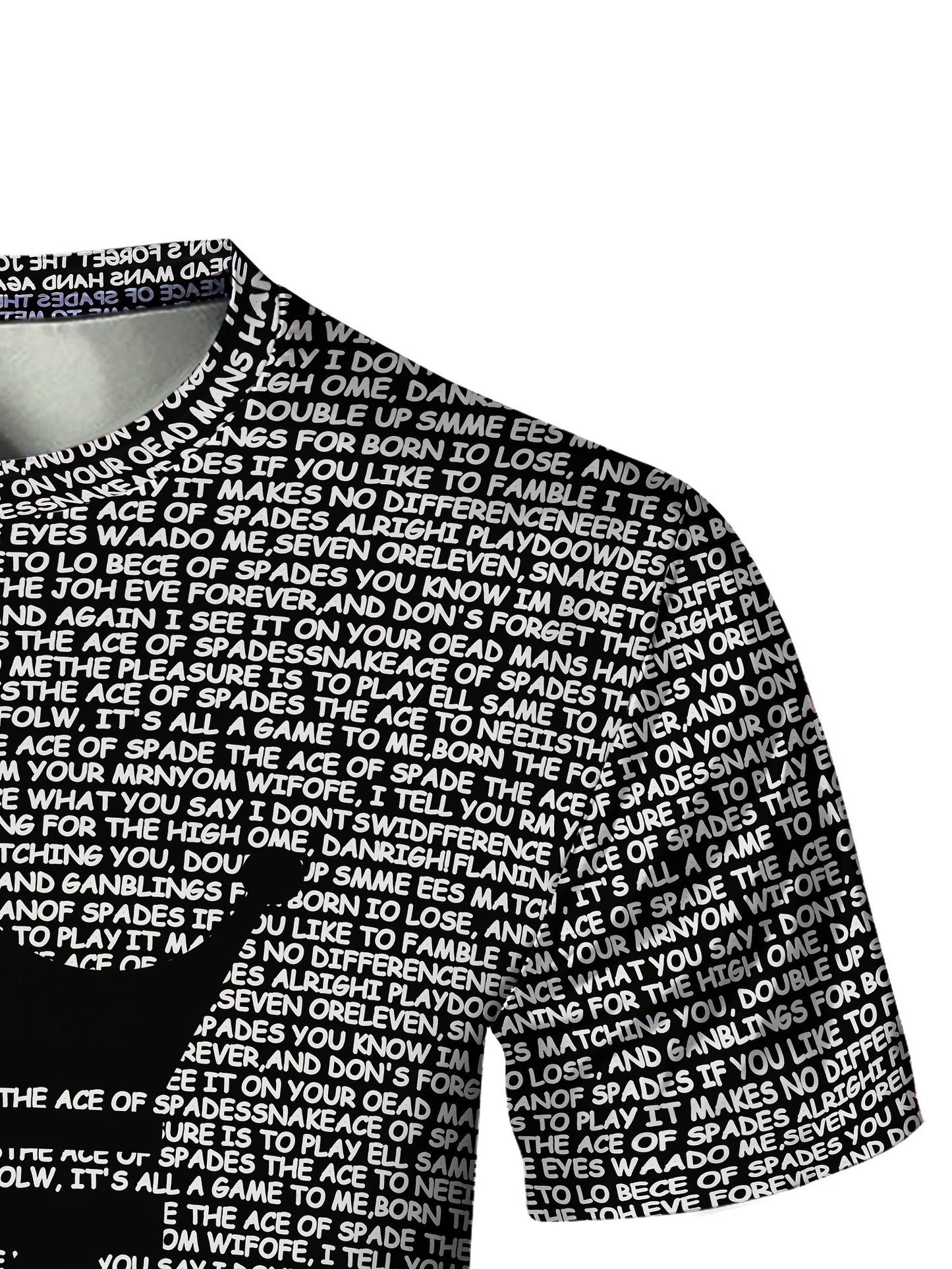 Lucky T-Shirt Men's Classic Geometric Long Sleeve T-Shirt - Tear-resistant, high-stretch, knitted fabric - Suitable for sports, training, yoga, running, hiking and casual wear