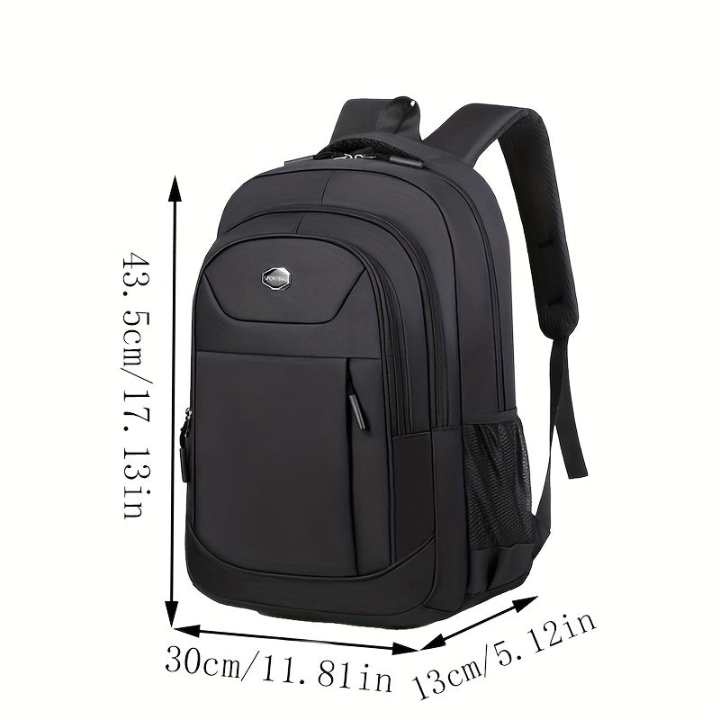 Unisex Business Backpack - Large Capacity Laptop Bag with Multiple Compartments, Adjustable Shoulder Straps & Secure Zippers for Travel, Work, and Commuting, Work Laptop Bag | Modern Backpack | Adjustable Straps