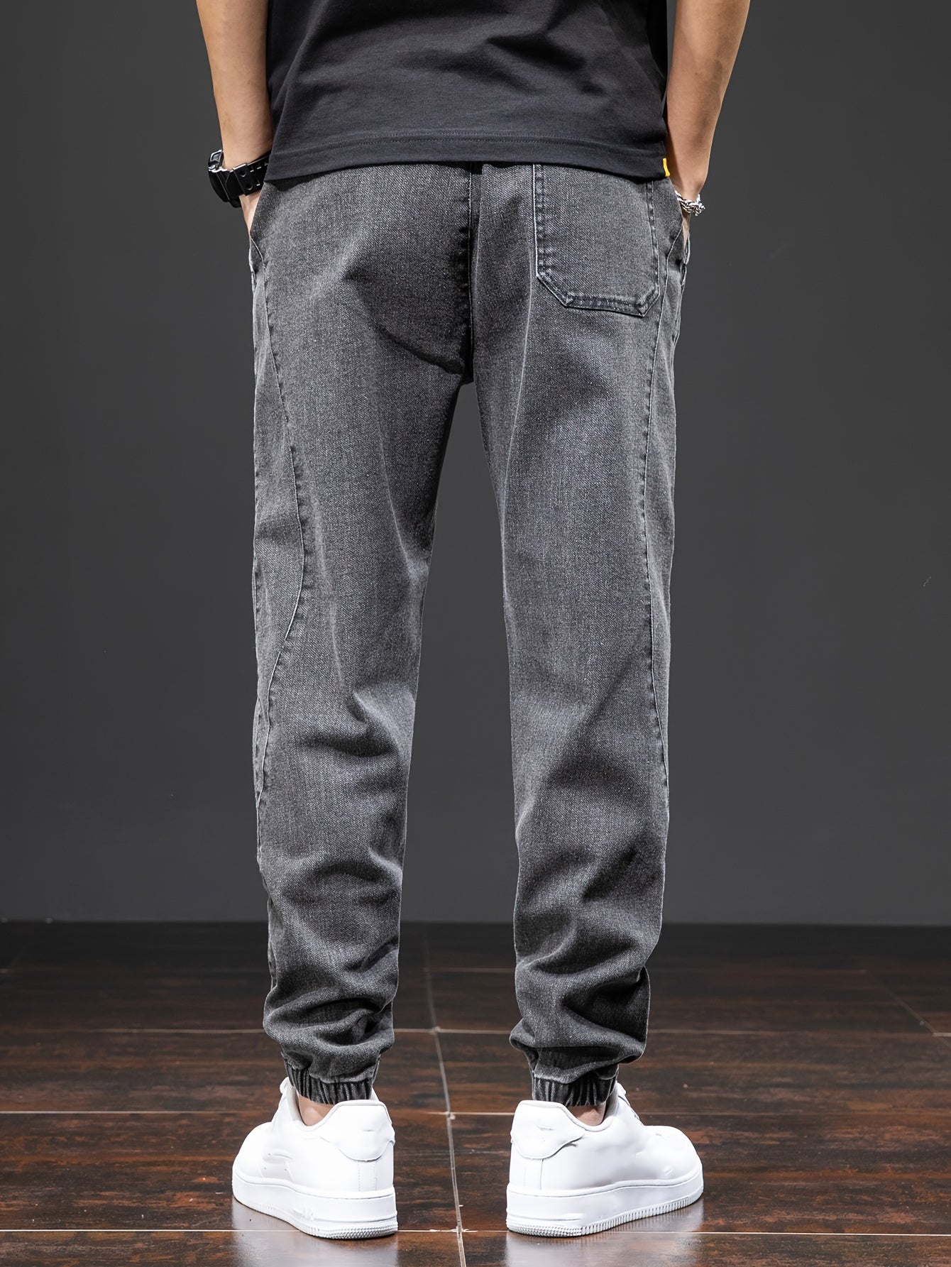 Men's Street Jeans Loose and Comfortable Overalls