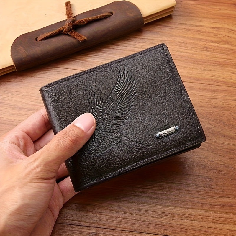 New Men's wallet with multiple card slots, fashionable business short wallet directly supplied by JIANGBAO factory