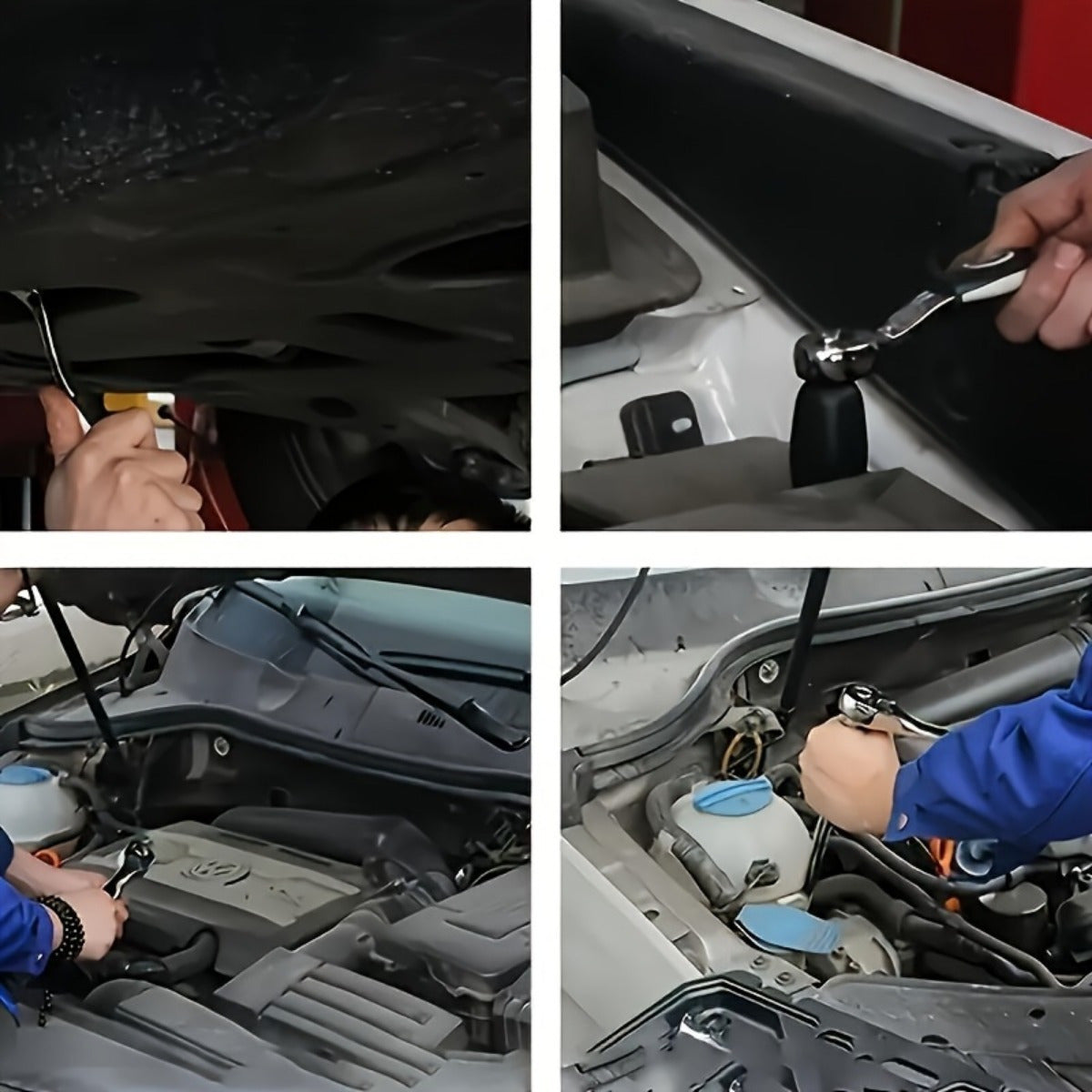 Multifunctional Integrated-Piece and 216pcs Car Repair Set, Suitable, Bicycles, Motorcycles Manual Wrench Socket Set, All-in-One Integrated Solution WY46&216-H4-0510-14