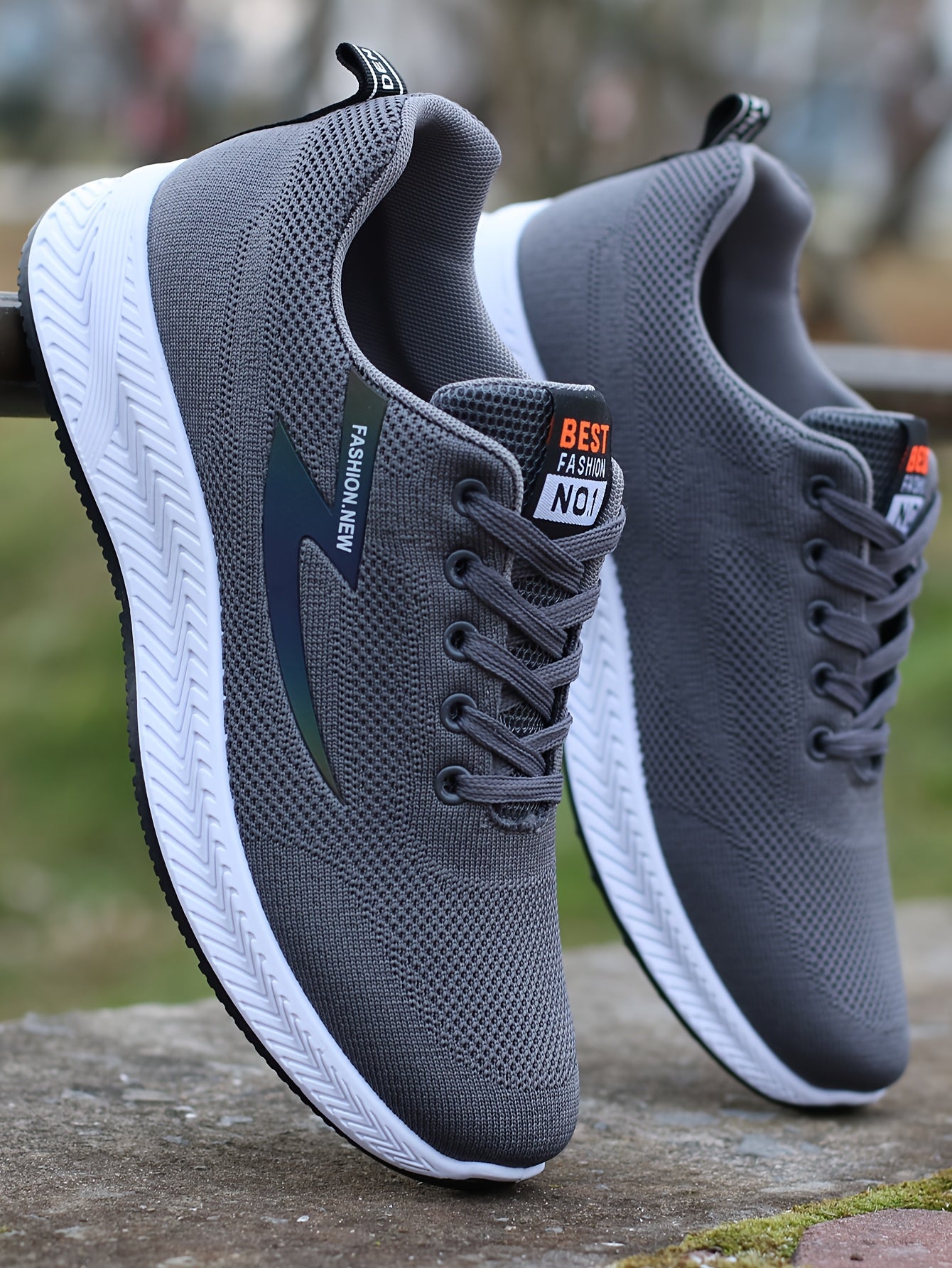 Breathable Men's Athletic Sneakers - Lightweight, Non-Slip Running Shoes with Soft Rubber Sole, Stylish Black Mesh Design for All Seasons, Casual & Sporty Wear, Allseason Footwear, Modern Streetwear, Comfortable Fabric Insole