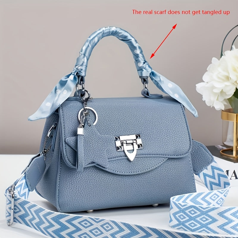 High-looking, light luxury, forest style 2024 new Dai Fei bag, hand-held, crossbody, single Handbag, versatile and fashionable small square bag