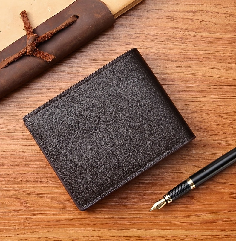 New Men's wallet with multiple card slots, fashionable business short wallet directly supplied by JIANGBAO factory