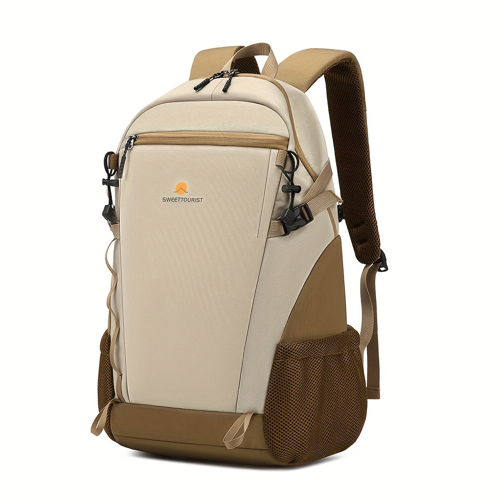 SWEET TOURIST Men'S Lightweight Hiking Backpack - Durable Oxford Fabric, Large Capacity, Adjustable Straps, Multiple Compartments for Outdoor Travel, Sports & Casual Use, Hiking Gear, Sturdy Construction