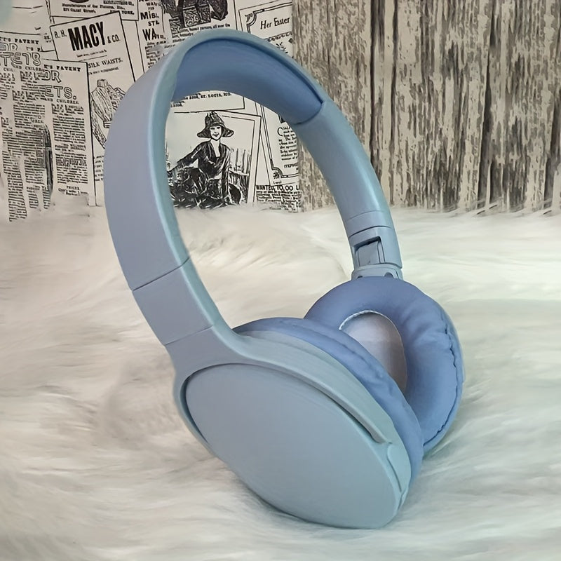 New wireless earphones, comfortable foldable earphones, suitable for tablets/PC/TV/phones/birthdays/Easter travel gifts. Wireless Earphones Folding Soundproofing Earphones, Comfortable Leather Paired with Wireless Earphones.
