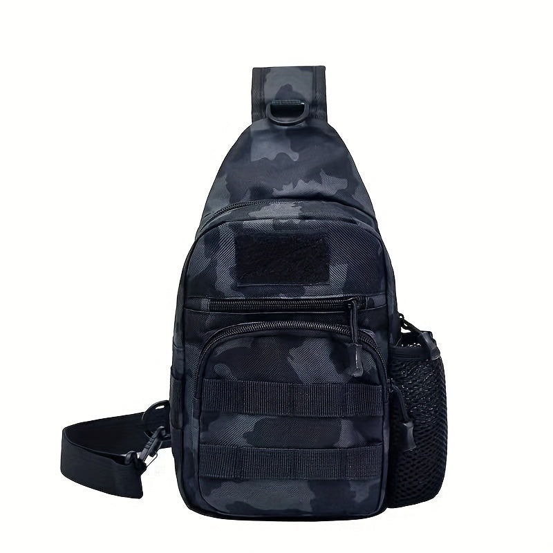 New Style Chest Bag for Outdoor Sports, Casual Men'S Shoulder Crossbody Backpack for Hiking And Travel.