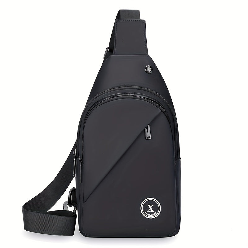 Men'S Chest Bag with Large Capacity, Stylish Crossbody Bag That Allows for Versatile Carrying Options, Perfect for Outdoor Sports And Travel.