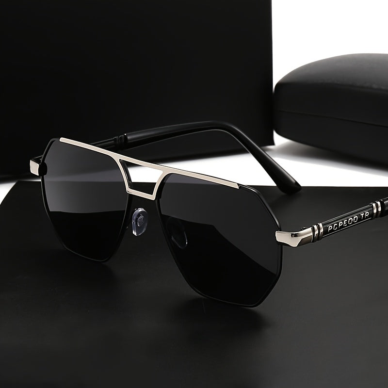 Large frame new irregular Men's and Women's glasses, fashionable business glasses, classic comparison glasses