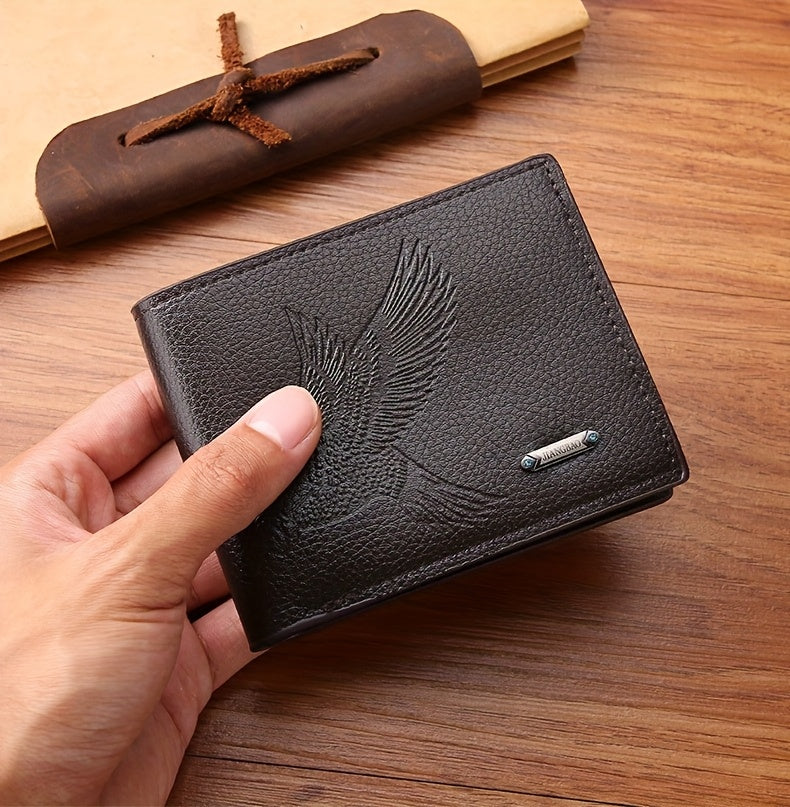 New Men's wallet with multiple card slots, fashionable business short wallet directly supplied by JIANGBAO factory