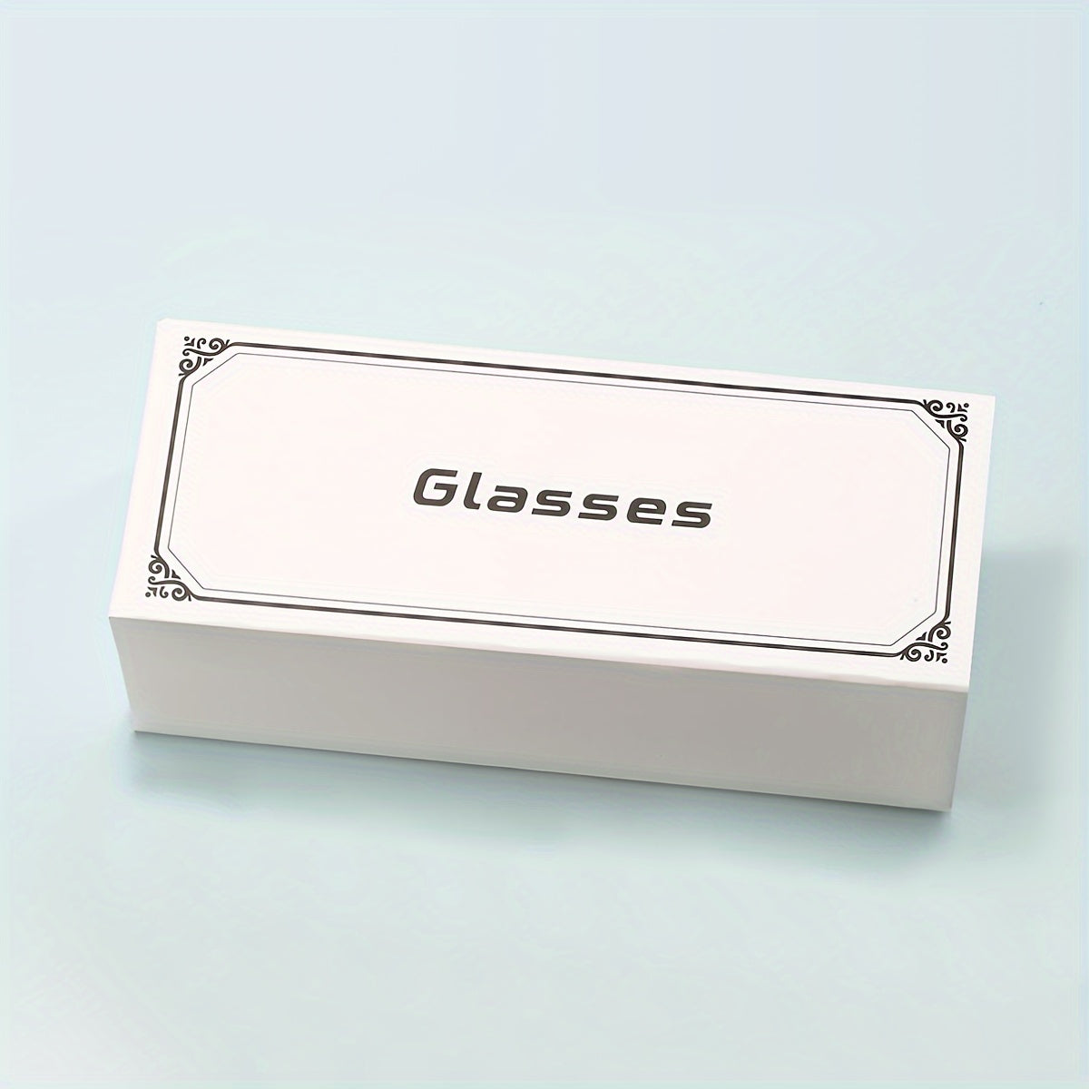 1 Pair Unisex Square Light-Sensitive Color-Changing Glasses for Phone & Computer - Stylish and Versatile Eyewear