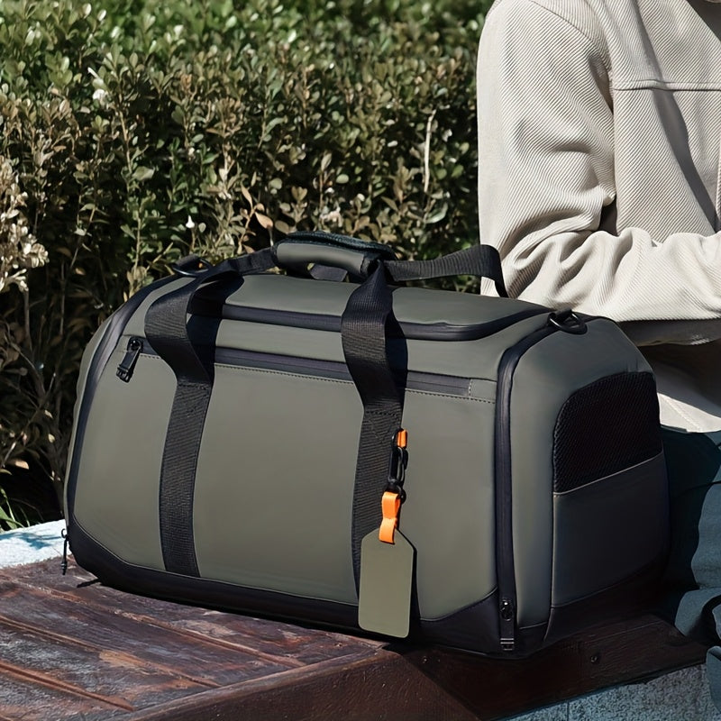 UNIXINU Large Capacity Travel Duffel Bag - Durable Oxford Cloth, Spacious & Stylish Unisex Overnight Sports Gym Bag with Multiple Compartments, Perfect for Fitness, Outdoor Adventures & Weekend Getaways, Travel Bag