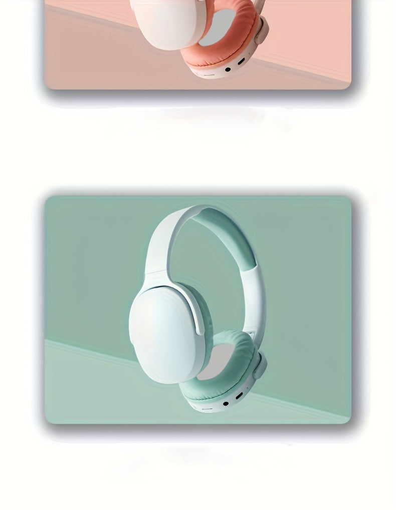 New wireless earphones, comfortable foldable earphones, suitable for tablets/PC/TV/phones/birthdays/Easter travel gifts. Wireless Earphones Folding Soundproofing Earphones, Comfortable Leather Paired with Wireless Earphones.
