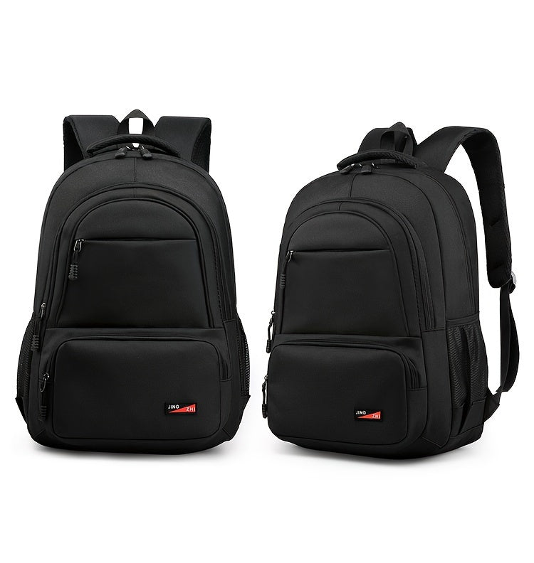 Durable Oxford Fabric Backpack - Spacious, Breathable, Adjustable Strap, Laptop Compartment, Ideal for Hiking, Camping, Travel, School & Work - High 46cm, Long 32cm, Thick 19cm, School Backpack | Adjustable Strap Backpack | D