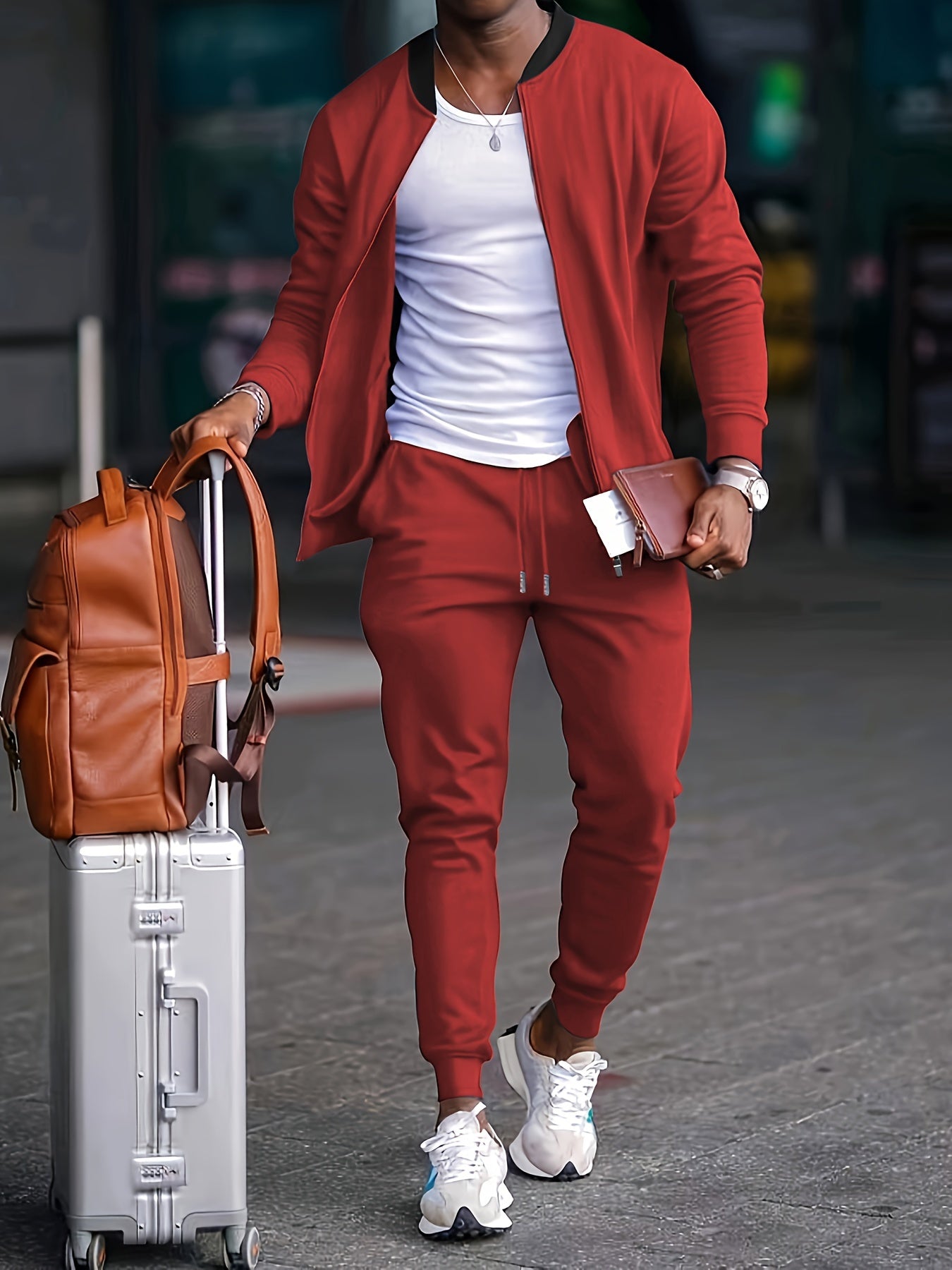 New Spring and Autumn Sports Casual Men's Suit Jacket