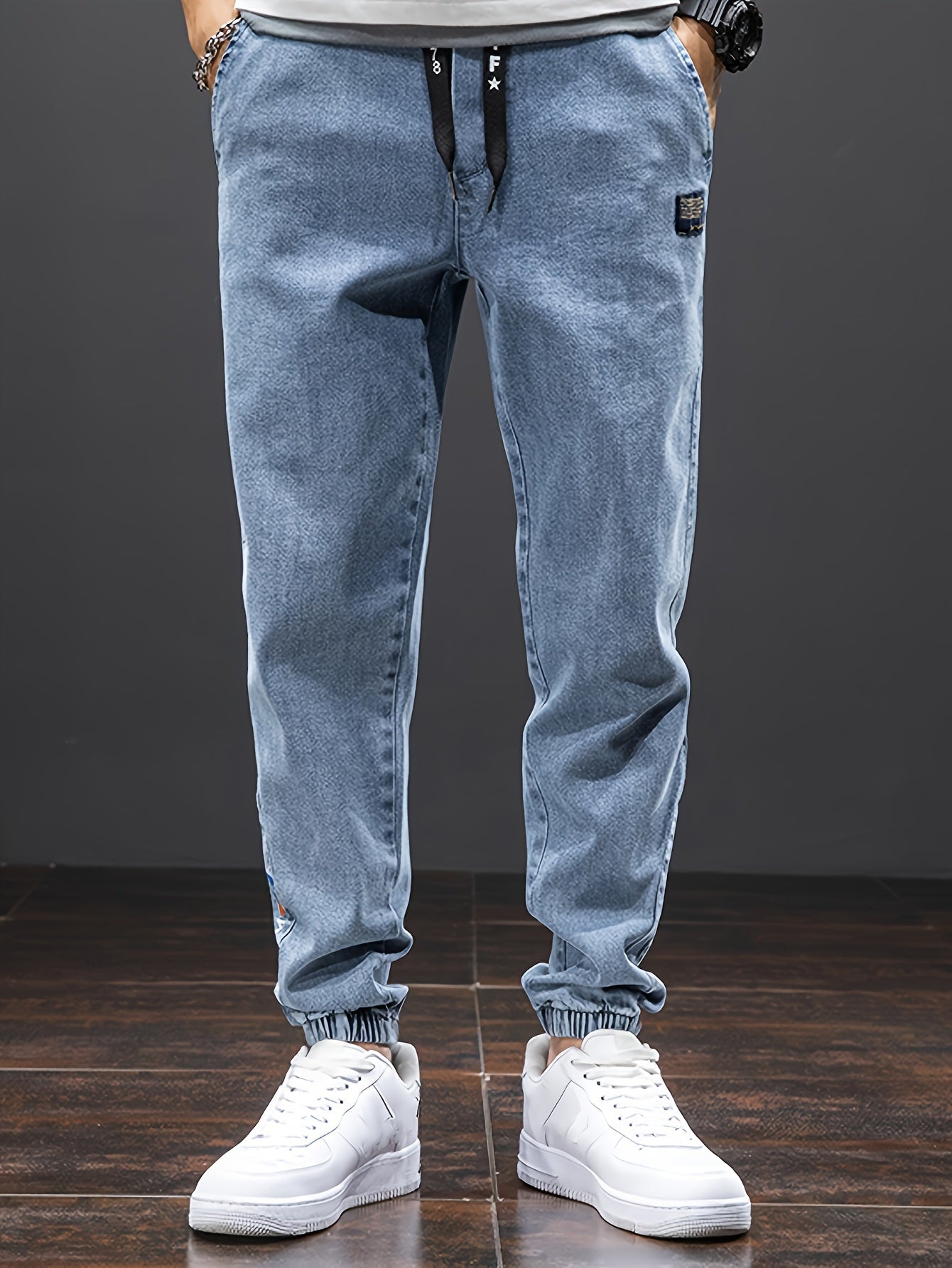 Men's Street Jeans Loose and Comfortable Overalls