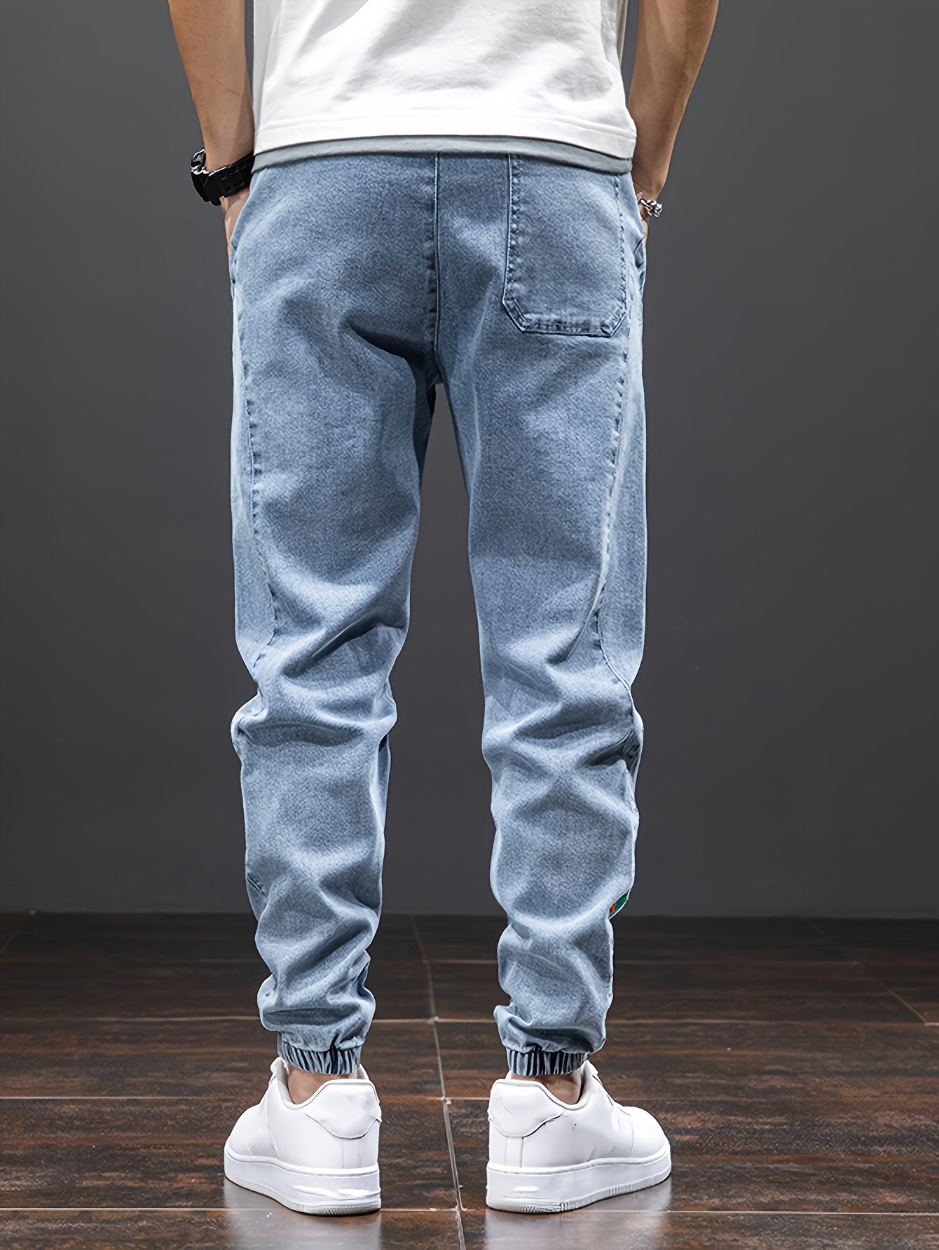 Men's Street Jeans Loose and Comfortable Overalls