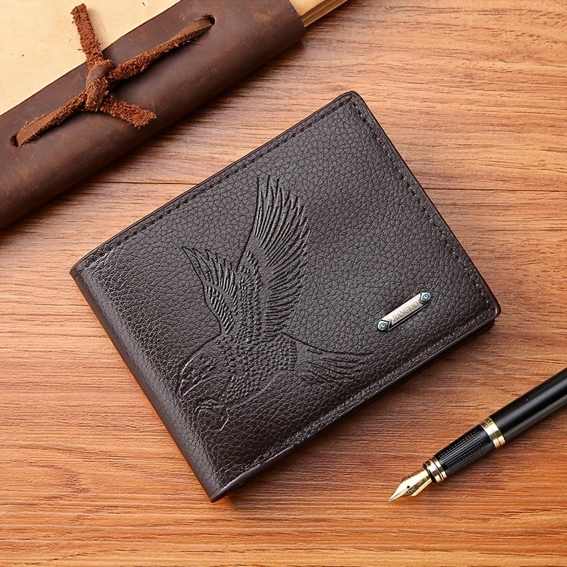 New Men's wallet with multiple card slots, fashionable business short wallet directly supplied by JIANGBAO factory