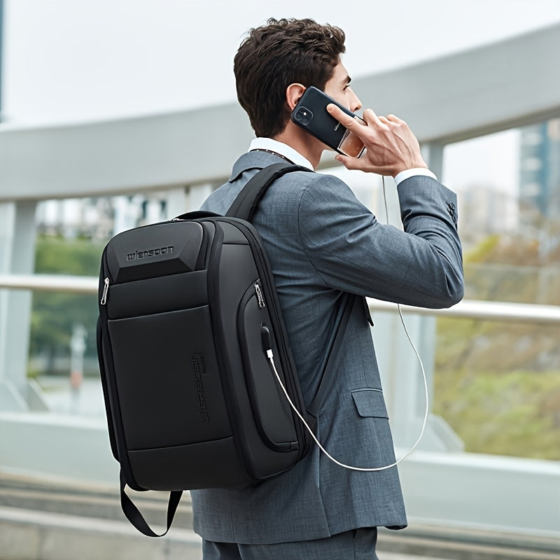 Large Capacity Men's Backpack Business Computer Backpack High Quality Business Multifunctional Password Anti-theft Backpack