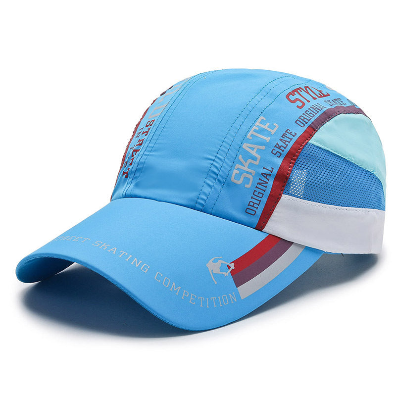 Summer Baseball Cap for Outdoor Sun Protection, Breathable And Quick-Drying, Suitable for Both Men And Women, Ideal for Sports, Travel, And Hiking, with a Thin Design.