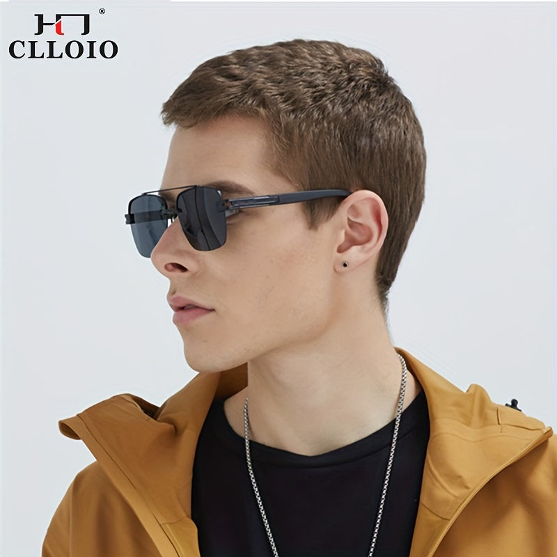 CLLOIO Top Quality Photochromic Men Women Polarized Driving Chameleon Anti-glare Sport UV400