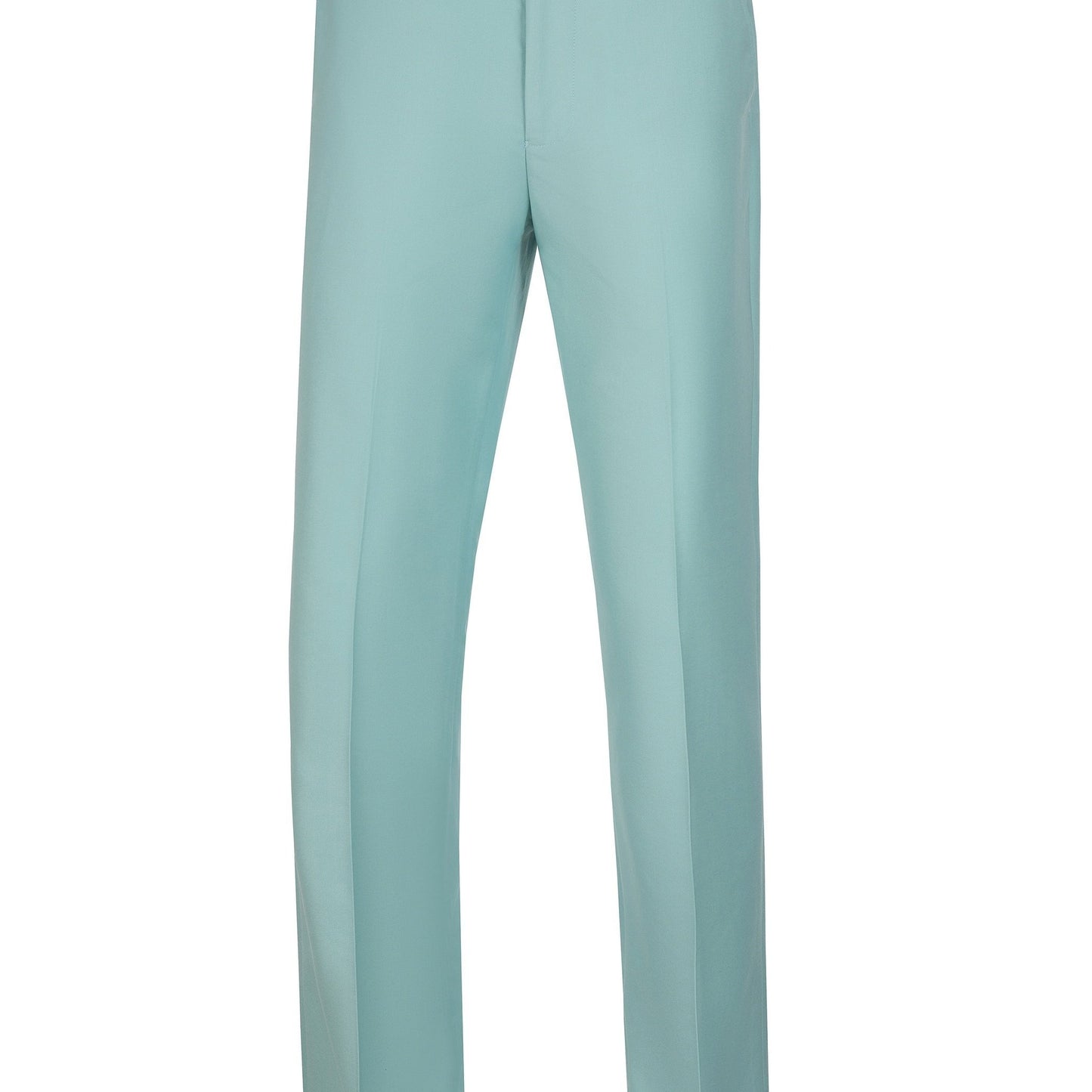 SAILIINY Men'S Solid Color Polyester Viscose Blend Dress Pants, Regular Fit All-Season Party Suit Trousers with Pockets, 80% Polyester 20% Viscose, 240g/m² Woven Fabric, 100% Polyester Lining, for Mature Occasions