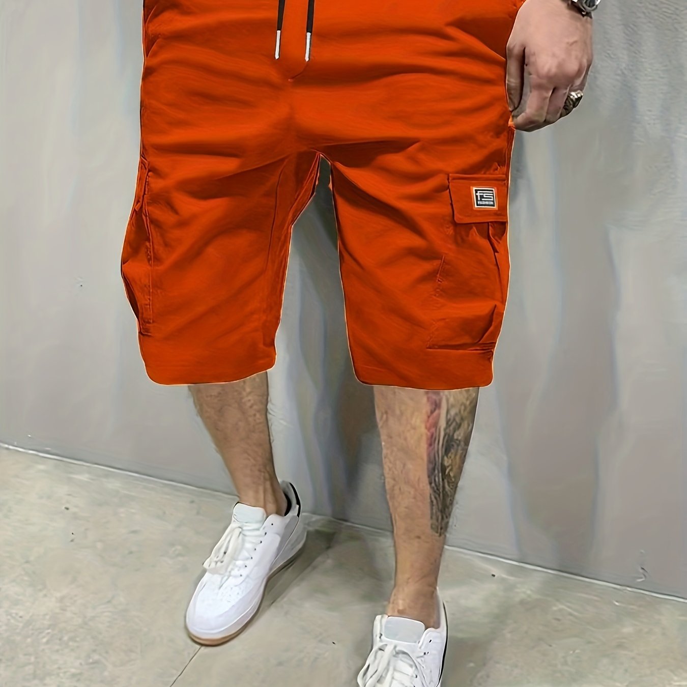 Men's Cargo Shorts Pants Outdoor Hiking Multi-Pocket Utility Shorts, Casual Style, For Summer Hiking Cycling
