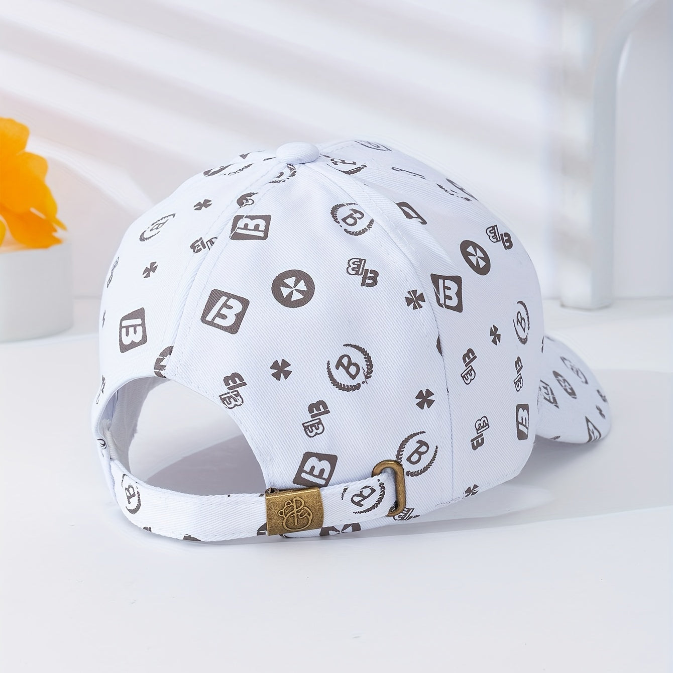Letter B Embroidery Baseball Cap Classic Solid Color Trendy Dad Hat Lightweight Adjustable Sun Hats For Women & Men