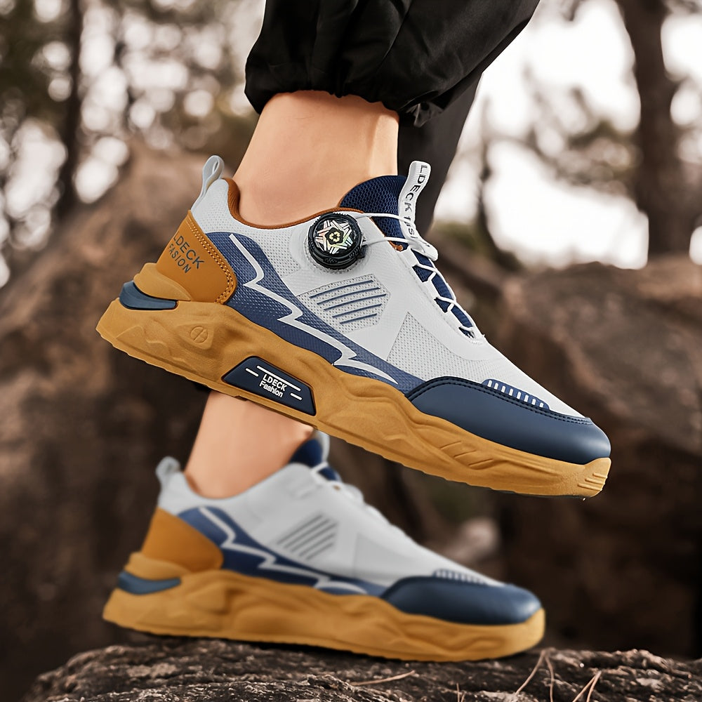 2025 Men'S Slip-Resistant Durable Fashionable Comfortable Height-Increasing Casual Skate Shoes, Low Top Round Toe Lace-Up with Fabric Inner & PVC Sole for All Seasons, Street Style Casual Footwear | Modern Look Sneakers | Dur