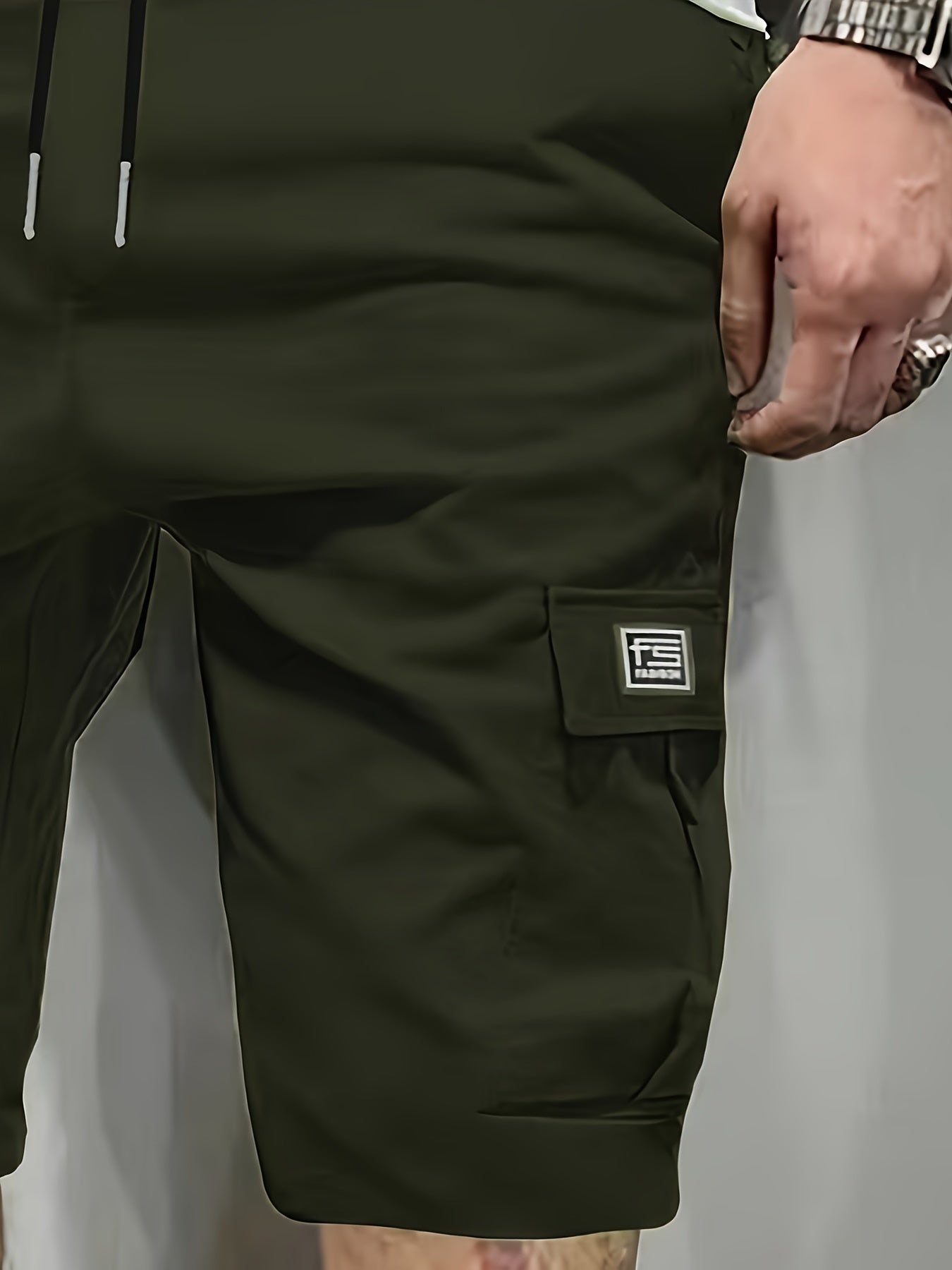 Men's Cargo Shorts Pants Outdoor Hiking Multi-Pocket Utility Shorts, Casual Style, For Summer Hiking Cycling