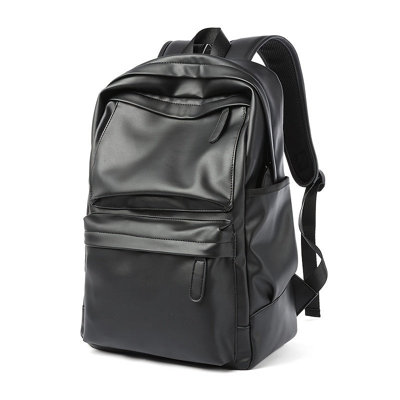 Men Backpack Pu Fashion Travel Bag Casual 39.62 cm laptop backpack