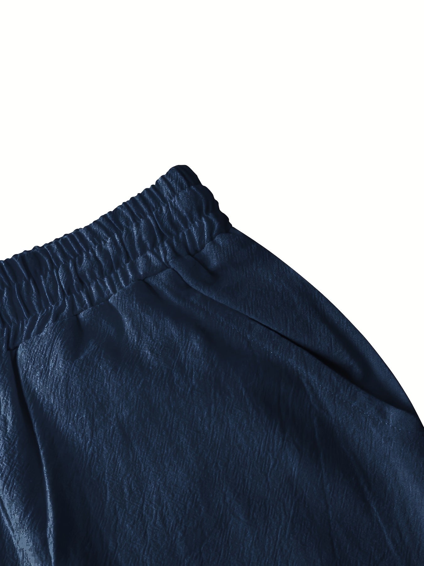 Men'S Light Blue Linen Shorts - Casual & Comfortable with Pockets, Drawstring Waist, Perfect for Summer Beach Outings and Casual Attir