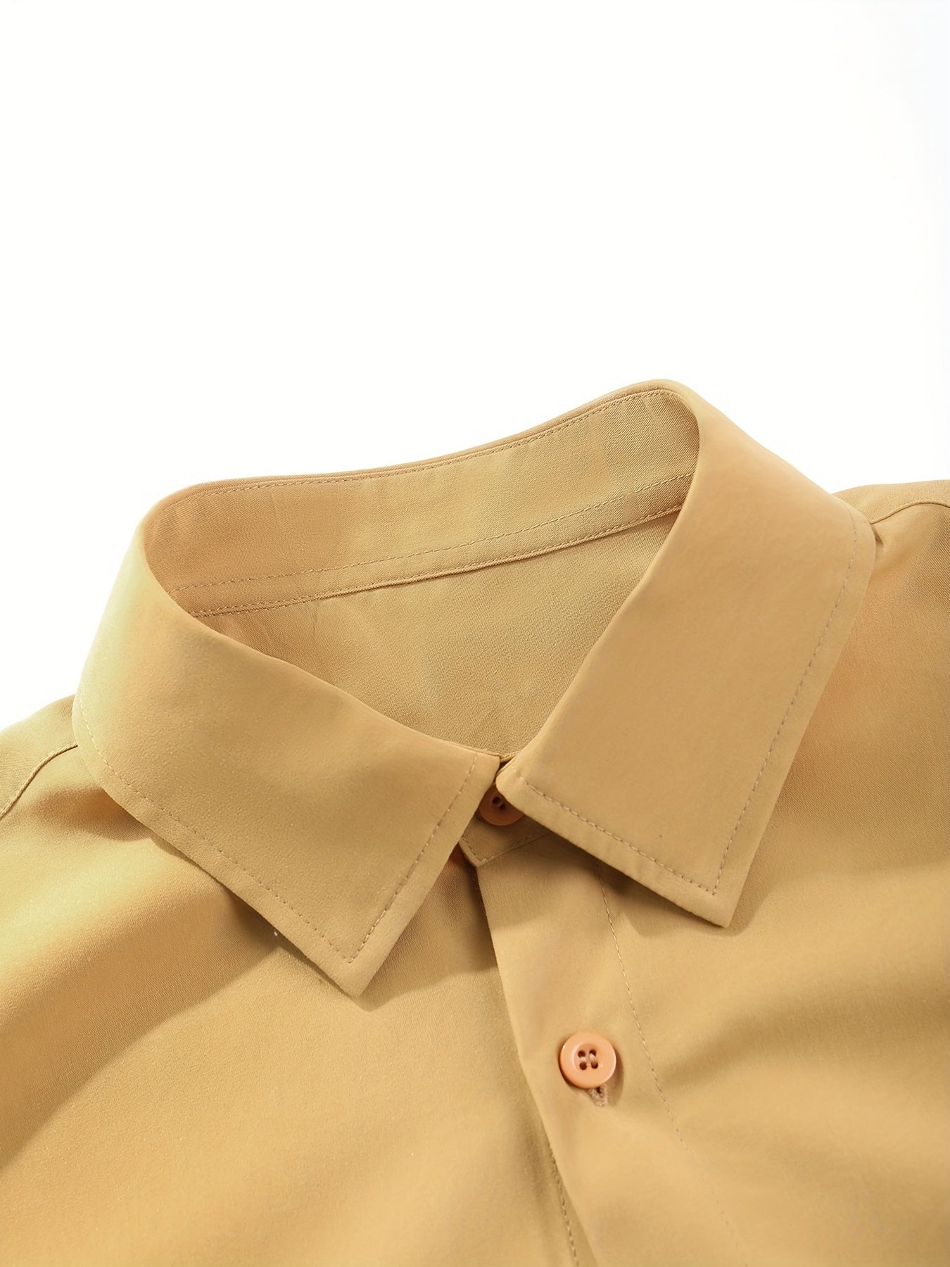 Men's Casual Short Sleeve Collar Shorts Printed Fashion Suit