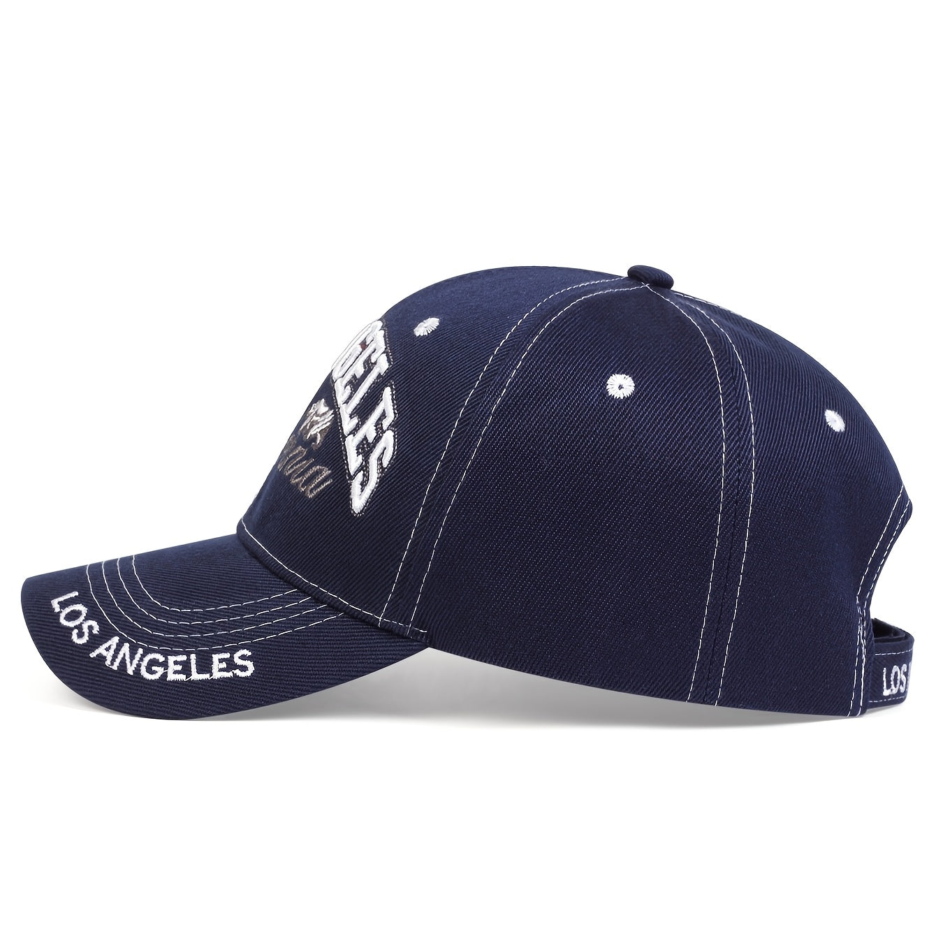 LOS ANGELES Embroidered Hip Hop Cap - Adjustable, Lightweight & Stylish Sun Hat for Men and Women
