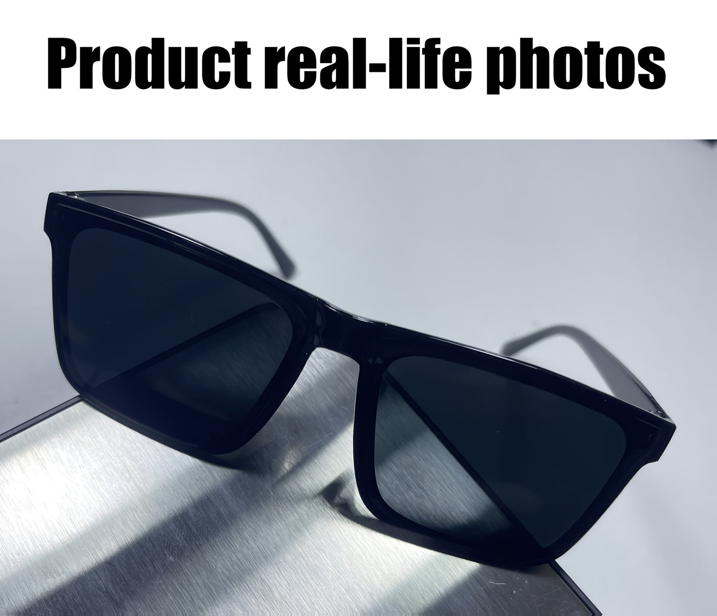 Men's Geometric Square Fashion Glasses - Durable PC Frame, HD TAC Lenses for Driving & Daily Wear, Lightweight Modern Design, Casual Style, Driving Eyewear | Sleek Frame Design | Lightweight Glasses
