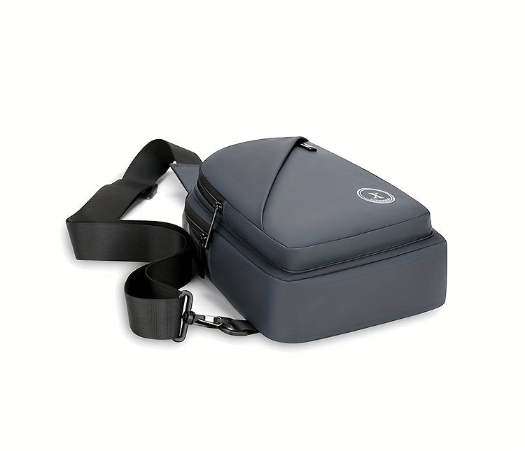 Men'S Chest Bag with Large Capacity, Stylish Crossbody Bag That Allows for Versatile Carrying Options, Perfect for Outdoor Sports And Travel.