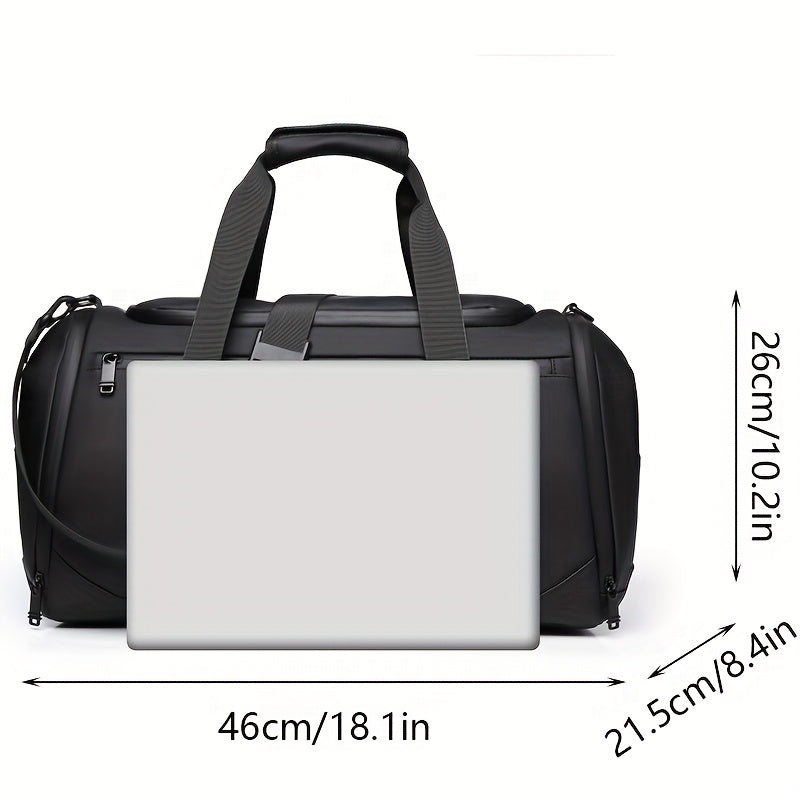 UNIXINU Large Capacity Travel Duffel Bag - Durable Oxford Cloth, Spacious & Stylish Unisex Overnight Sports Gym Bag with Multiple Compartments, Perfect for Fitness, Outdoor Adventures & Weekend Getaways, Travel Bag