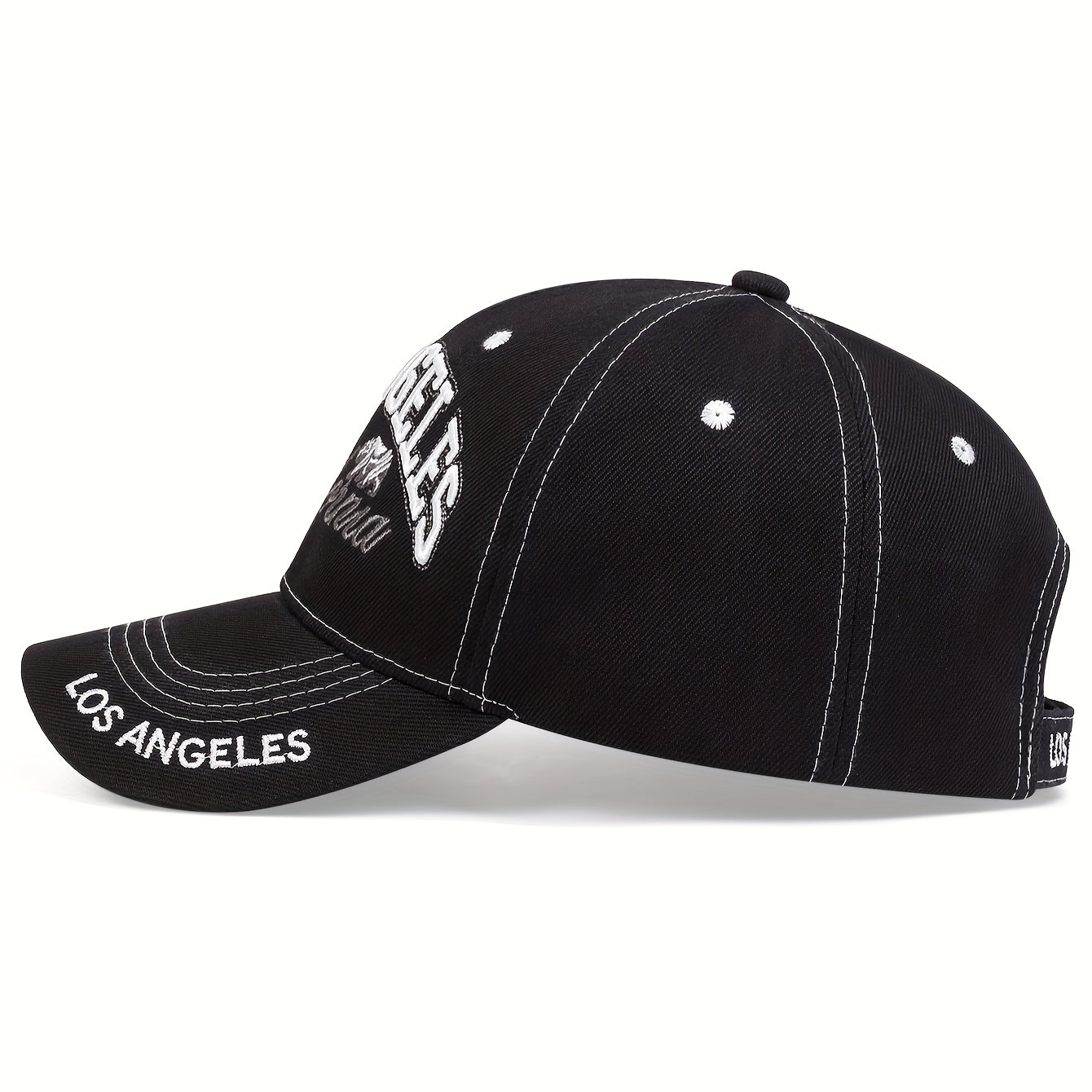 LOS ANGELES Embroidered Hip Hop Cap - Adjustable, Lightweight & Stylish Sun Hat for Men and Women