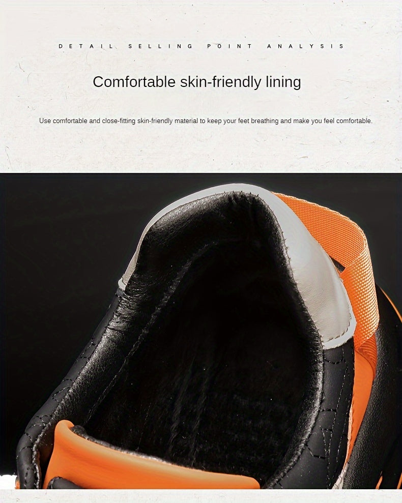 Men'S Large Size Versatile Chinese Style Sneakers - Casual Sports Thick Sole Dad Shoes, Low Top, Elastic Band Closure, Faux Upper, Fabric Lining, Rubber Sole, EVA Insole, Fashion Sneakers